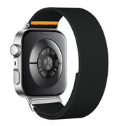 For Huawei Watch Fit3 / Fit4 / Fit4 Pro Adjustable Single Loop Elastic Nylon Watch Band(Black)