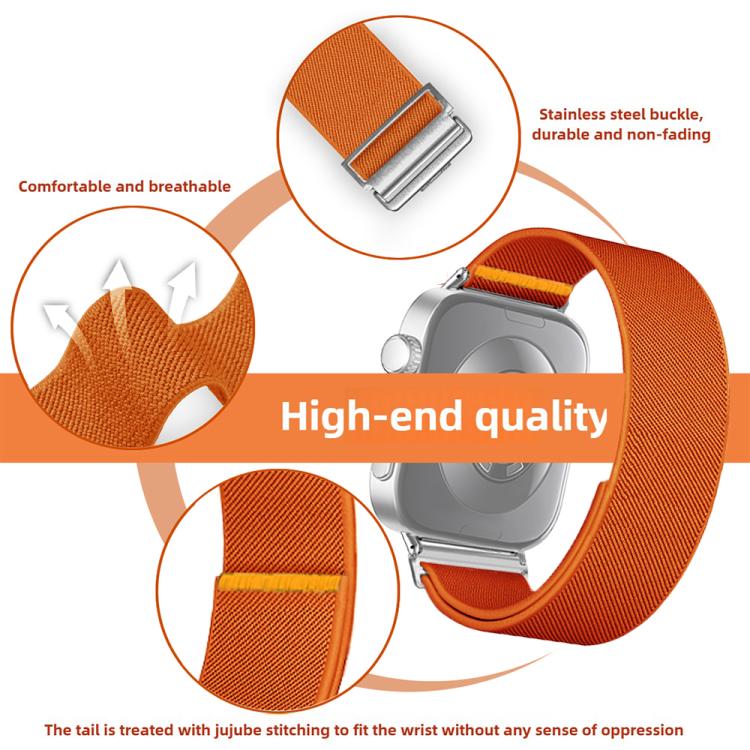 For Huawei Watch Fit3 / Fit4 / Fit4 Pro Adjustable Single Loop Elastic Nylon Watch Band(Mint Green) - free shipping - PMC TechLife - Order now!