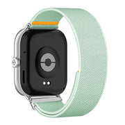 For Xiaomi Smart Band 9 Pro / Redmi Watch 5 Adjustable Single Loop Elastic Nylon Watch Band(Mint Green)