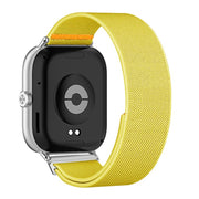 For Xiaomi Smart Band 9 Pro / Redmi Watch 5 Adjustable Single Loop Elastic Nylon Watch Band(Yellow)