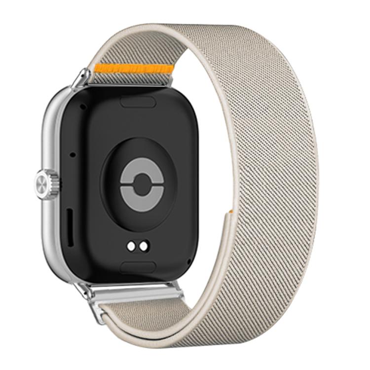 For Xiaomi Smart Band 9 Pro / Redmi Watch 5 Adjustable Single Loop Elastic Nylon Watch Band(Starlight)