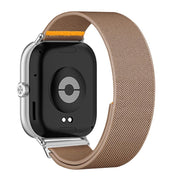 For Xiaomi Smart Band 9 Pro / Redmi Watch 5 Adjustable Single Loop Elastic Nylon Watch Band(Milk Tea)
