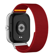 For Xiaomi Smart Band 9 Pro / Redmi Watch 5 Adjustable Single Loop Elastic Nylon Watch Band(Red)
