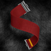 For Xiaomi Smart Band 9 Pro / Redmi Watch 5 Adjustable Single Loop Elastic Nylon Watch Band(Red)