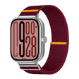 For Xiaomi Smart Band 9 Pro / Redmi Watch 5 Adjustable Single Loop Elastic Nylon Watch Band(Wine Red) - free shipping - PMC TechLife - Order now!