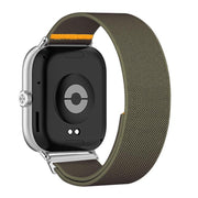 For Xiaomi Smart Band 9 Pro / Redmi Watch 5 Adjustable Single Loop Elastic Nylon Watch Band(Army Green)
