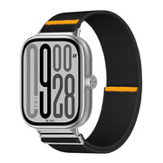 For Xiaomi Smart Band 9 Pro / Redmi Watch 5 Adjustable Single Loop Elastic Nylon Watch Band(Black)