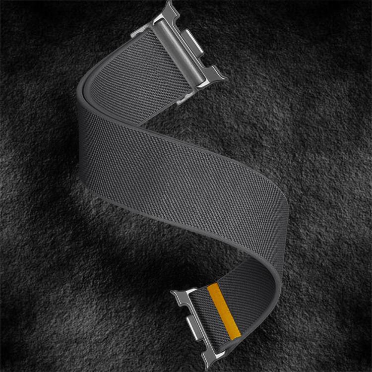 For Samsung Galaxy Watch8 / Watch8 Classic Adjustable Single Loop Elastic Nylon Watch Band(Gray) - free shipping - PMC TechLife - Order now!