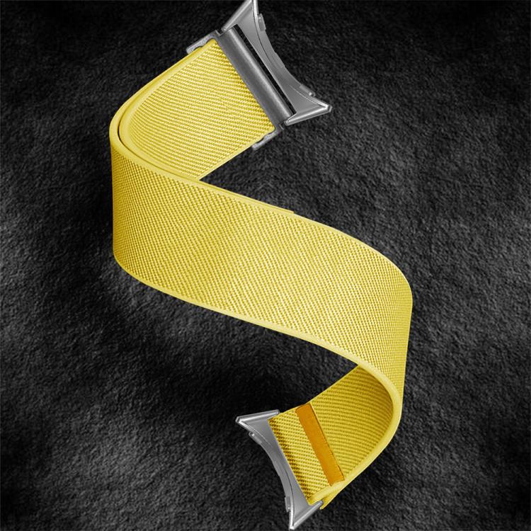 For Google Pixel Watch 3 45mm Adjustable Single Loop Elastic Nylon Watch Band(Yellow) - free shipping - PMC TechLife - Order now!
