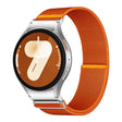 For Samsung Galaxy Watch FE / 7 / 6 / 5 / 4 Adjustable Single Loop Elastic Nylon Watch Band(Orange) - free shipping - PMC TechLife - Order now!