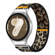 For Samsung Galaxy Watch FE / 7 / 6 / 5 / 4 Adjustable Single Loop Elastic Nylon Watch Band(Leopard Print) - free shipping - PMC TechLife - Order now!