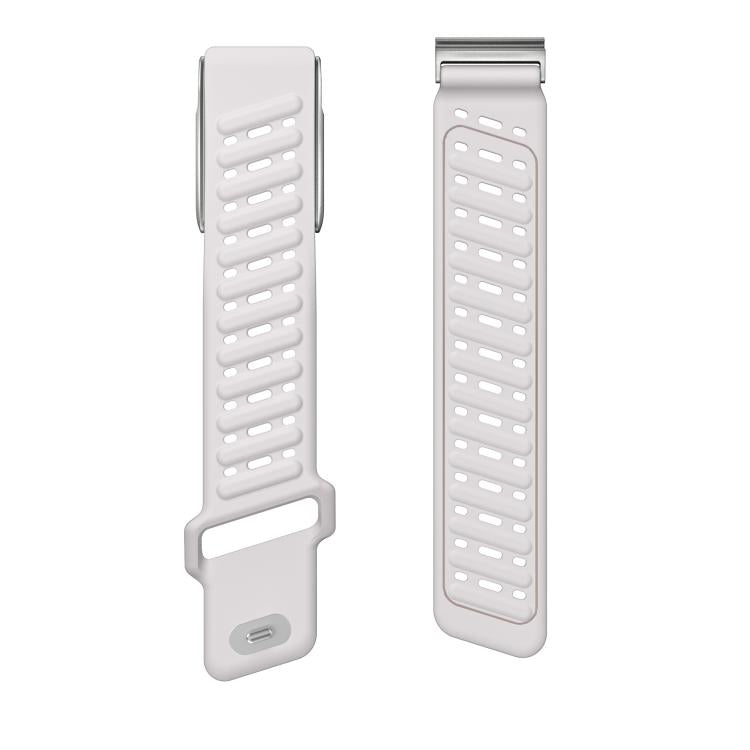 Reverse Buckle Sports Breathable Silicone Watch Band For WHOOP 5.0 Electrocardiogram(Starlight) - free shipping - PMC TechLife - Order now!