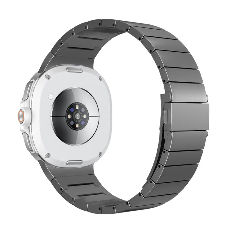 For Samsung Galaxy Watch8 / Watch8 Classic Integrated One Bead Stainless Steel Watch Band(Gray) - free shipping - PMC TechLife - Order now!