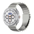 For Samsung Galaxy Watch8 / Watch8 Classic Integrated One Bead Stainless Steel Watch Band(Titanium Color) - free shipping - PMC TechLife - Order now!