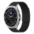 For Samsung Galaxy Watch8 / 8 Classic Lychee Texture Soft Magnetic Silicone Watch Band(Black) - free shipping - PMC TechLife - Order now!