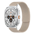 For Samsung Galaxy Watch Ultra 47mm / Ultra 2025 Lychee Texture Soft Magnetic Silicone Watch Band(Stone Color) - free shipping - PMC TechLife - Order now!