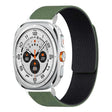 For Samsung Galaxy Watch Ultra 47mm / Ultra 2025 Lychee Texture Soft Magnetic Silicone Watch Band(Green Black) - free shipping - PMC TechLife - Order now!