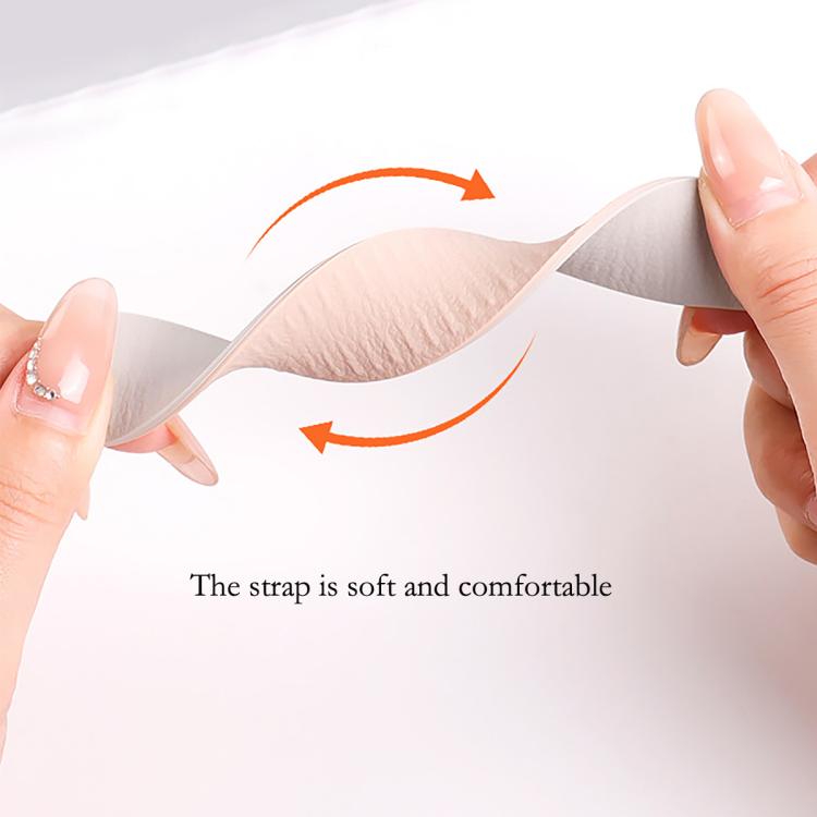 For Samsung Galaxy Watch Ultra 47mm / Ultra 2025 Lychee Texture Soft Magnetic Silicone Watch Band(Blue Gray)