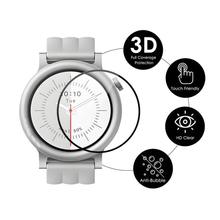 For Nothing CMF Watch 3 Pro 2pcs ENKAY 3D Full Coverage Soft PC Edge PMMA HD Screen Protector Film - free shipping - PMC TechLife - Order now!