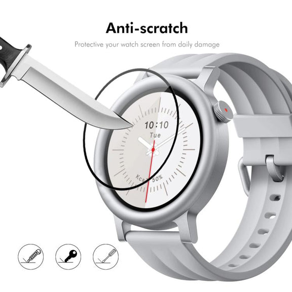 For Nothing CMF Watch 3 Pro 2pcs ENKAY 3D Full Coverage Soft PC Edge PMMA HD Screen Protector Film