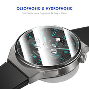 For Nothing CMF Watch 3 Pro 2pcs ENKAY 0.2mm 9H Tempered Glass Screen Protector Watch Film