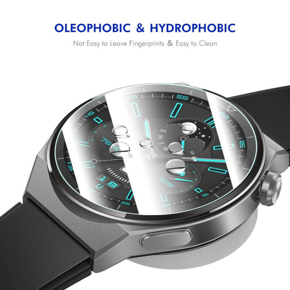 For Nothing CMF Watch 3 Pro 2pcs ENKAY 0.2mm 9H Tempered Glass Screen Protector Watch Film