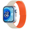 For Huawei Watch Fit4 / Fit4 Pro / Fit3 Lychee Texture Soft Magnetic Silicone Watch Band(Starlight Orange) - free shipping - PMC TechLife - Order now!
