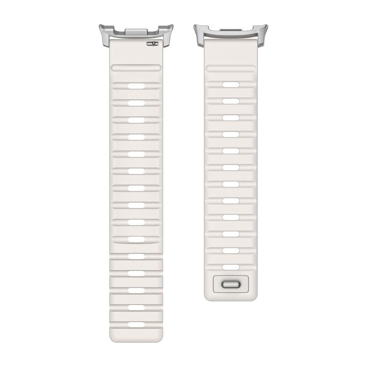 For Samsung Galaxy Watch8 / Watch8 Classic Norman Magnetic Silicone Watch Band(Starlight)