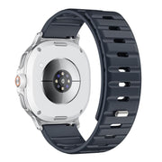 For Samsung Galaxy Watch8 / Watch8 Classic Norman Magnetic Silicone Watch Band(Midnight)