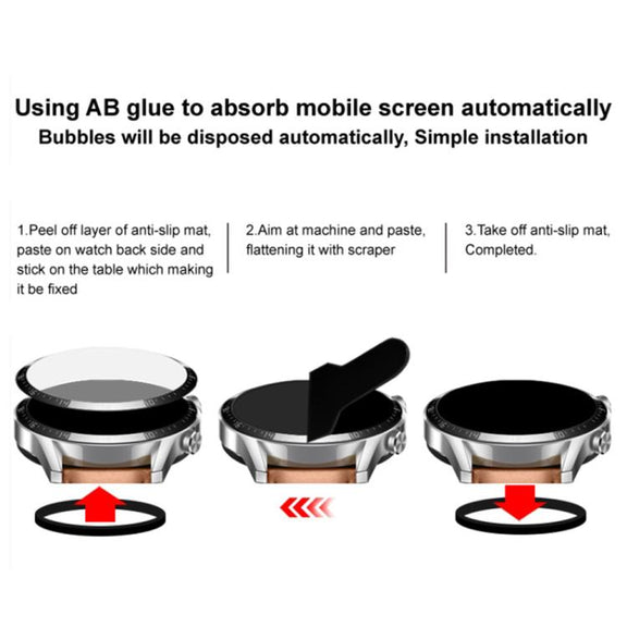 For Google Pixel Watch 4 45mm High Definition Composite Watch Screen Protector Film