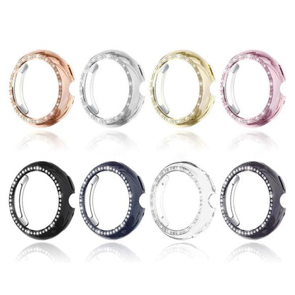 For Google Pixel Watch4 41mm Single Row Diamond Hollow PC Watch Protective Cover(Gold) - free shipping - PMC Jewellery - Order now!