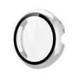 For Google Pixel Watch4 41mm Tempered Film Integrated PC Watch Protective Cover(Silver) - free shipping - PMC TechLife - Order now!