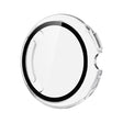 For Google Pixel Watch4 45mm Tempered Film Integrated PC Watch Protective Cover(Transparent) - free shipping - PMC TechLife - Order now!