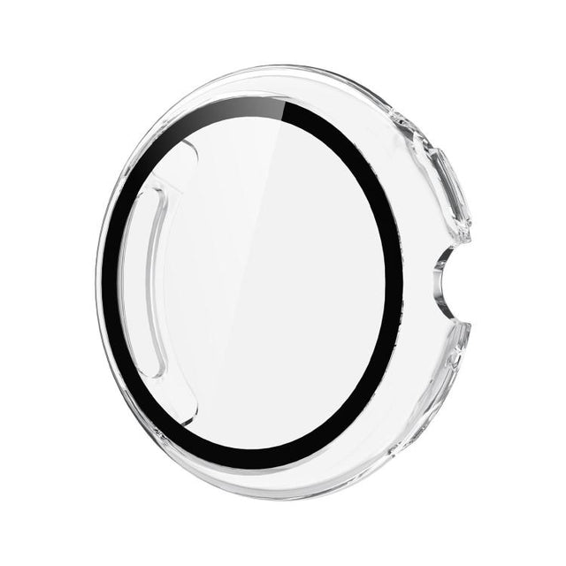 For Google Pixel Watch4 45mm Tempered Film Integrated PC Watch Protective Cover(Transparent)