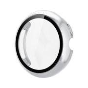 For Google Pixel Watch4 45mm Tempered Film Integrated PC Watch Protective Cover(Silver)