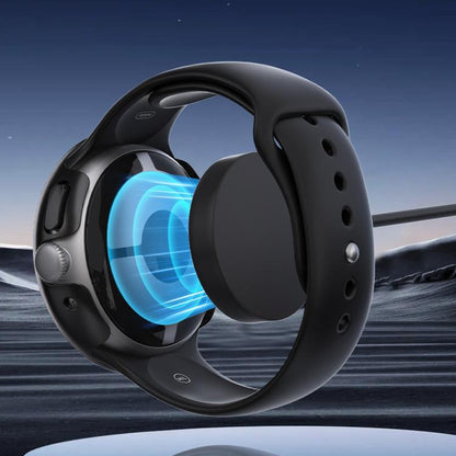 For Google Pixel Watch4 45mm Tempered Film Integrated PC Watch Protective Cover(Starlight) - free shipping - PMC Jewellery - Order now!
