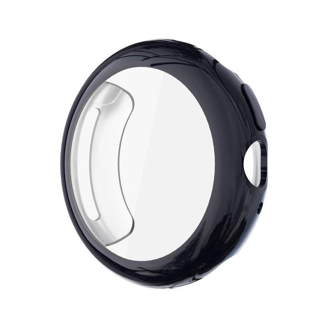 For Google Pixel Watch4 41mm Full Coverage Electroplated TPU Watch Protective Cover(Black)