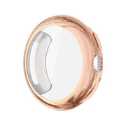 For Google Pixel Watch4 45mm Full Coverage Electroplated TPU Watch Protective Cover(Rose Gold)