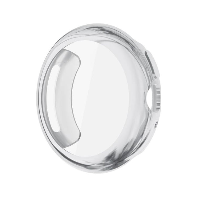 For Google Pixel Watch4 45mm Full Coverage Electroplated TPU Watch Protective Cover(Silver)