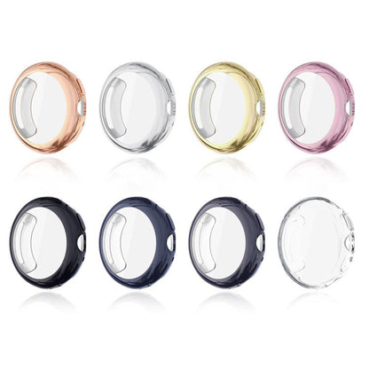 For Google Pixel Watch4 41mm Full Coverage Electroplated TPU Watch Protective Cover(Rose Gold) - free shipping - PMC Jewellery - Order now!
