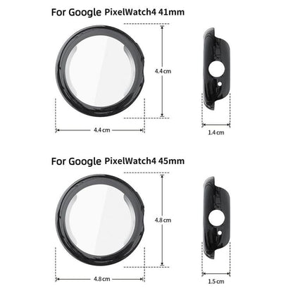 For Google Pixel Watch4 41mm Full Coverage Electroplated TPU Watch Protective Cover(Silver) - free shipping - PMC Jewellery - Order now!