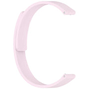 12mm Striped Soft Magnetic Silicone Watch Band(Purple)