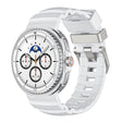 For Samsung Galaxy Watch8 / Watch8 Classic Silver Buckle Silicone Watch Band(White) - free shipping - PMC TechLife - Order now!