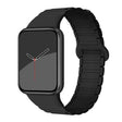 For Xiaomi Smart Band 9 Pro / Redmi Watch 5 Tri-Beads Magnetic Silicone Watch Band(Black) - free shipping - PMC TechLife - Order now!