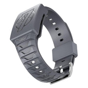 For WHOOP 4.0  Integrated TPU Watch Band(Gray)