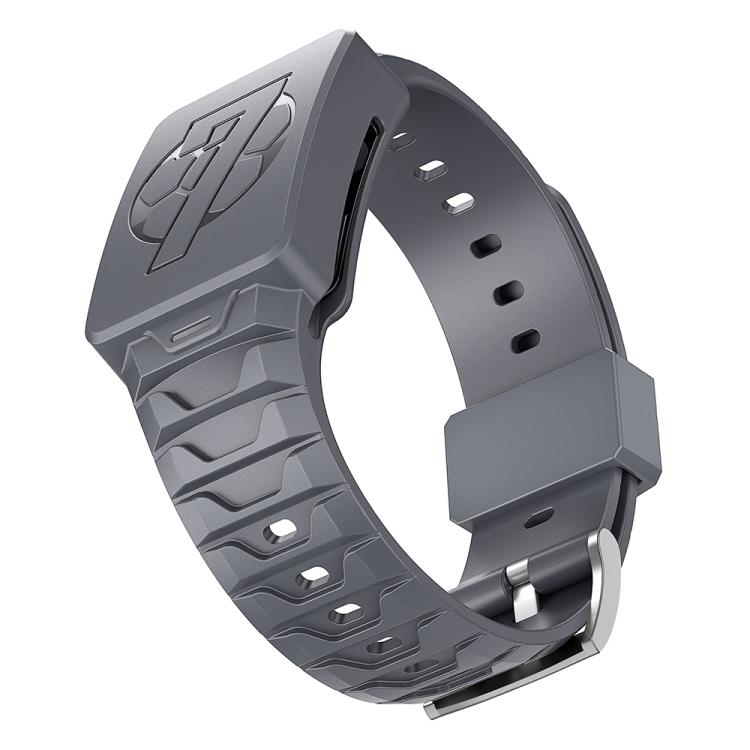 For WHOOP 4.0  Integrated TPU Watch Band(Gray)