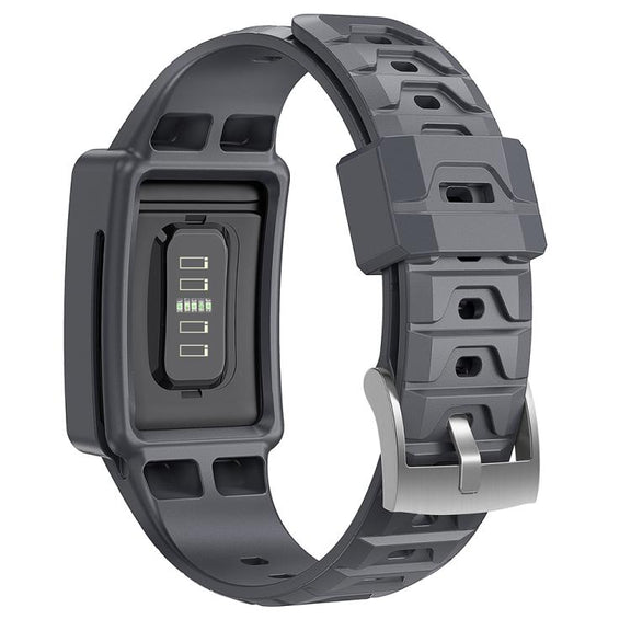 For WHOOP 4.0  Integrated TPU Watch Band(Gray)