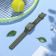 For WHOOP 4.0  Integrated TPU Watch Band(Army Green)
