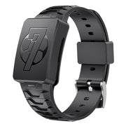 For WHOOP 4.0  Integrated TPU Watch Band(Black)