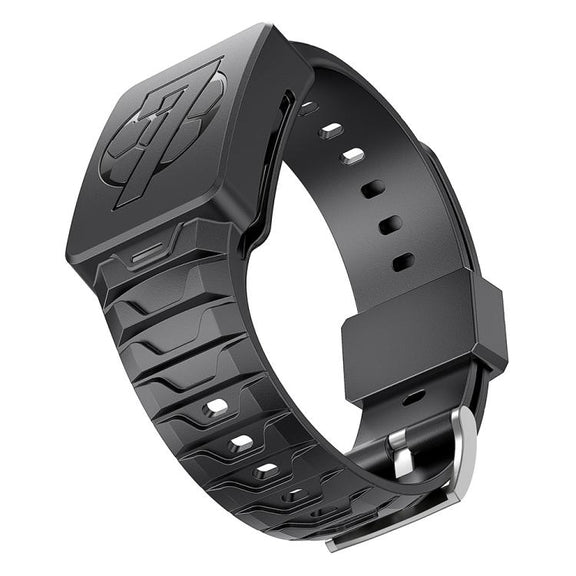 For WHOOP 4.0  Integrated TPU Watch Band(Black)